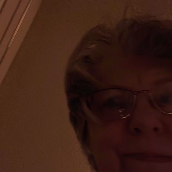 Inc faux wrap blouse. Blue paisley and floral , sz large - Picture 11 of 12